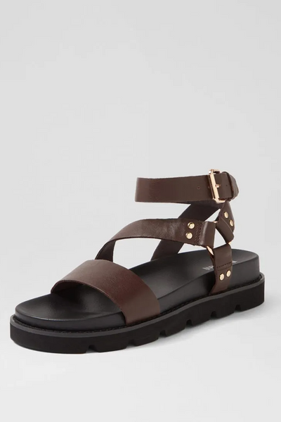 Mollini Caplan Sandals // Choc Black