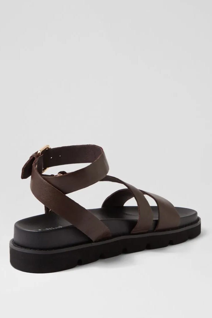 Mollini Caplan Sandals // Choc Black