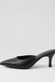 Mollini Tay Pump Heels // Black Leather