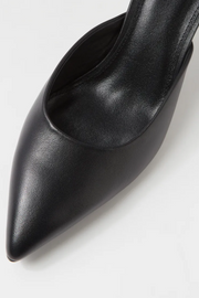 Mollini Tay Pump Heels // Black Leather