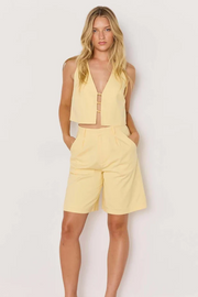 Mink Pink Gigi Bead Front Top // Butter