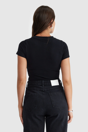ORTC Evie Fitted T Shirt // Black