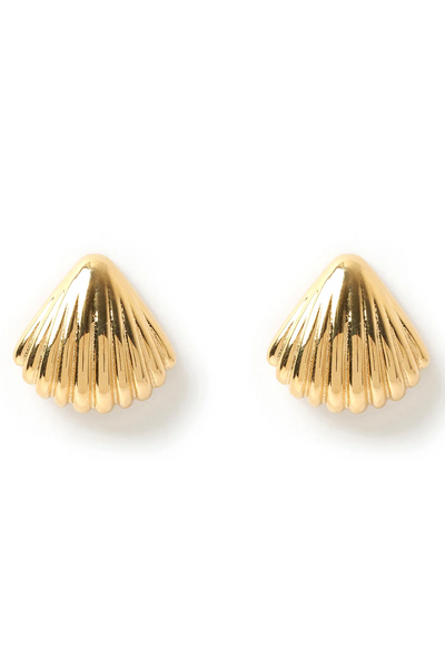 Arms Of Eve Perla Shell Earrings // Gold