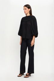 Kivari Paige Blouse // Black