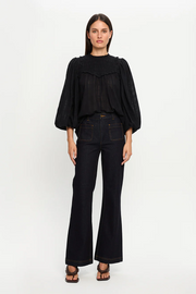 Kivari Paige Blouse // Black