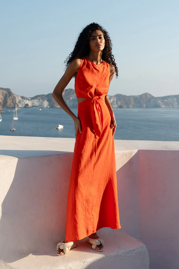 Kivari Romina Maxi Dress // Scarlet