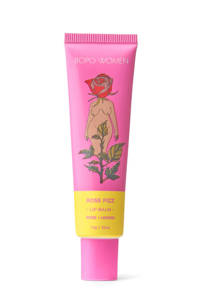 Bopo Women Lip Balm // Rose Fizz