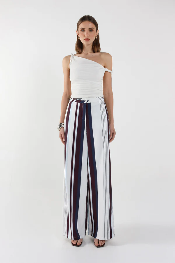Madison The Label Rowena Pants // Stripe