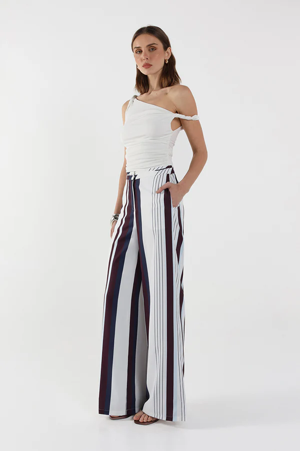Madison The Label Rowena Pants // Stripe