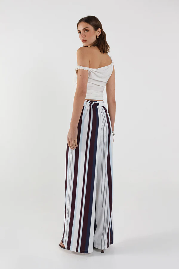 Madison The Label Rowena Pants // Stripe