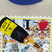 Sabbi The Very Oversized Loves Notes Paris Tee // Sand