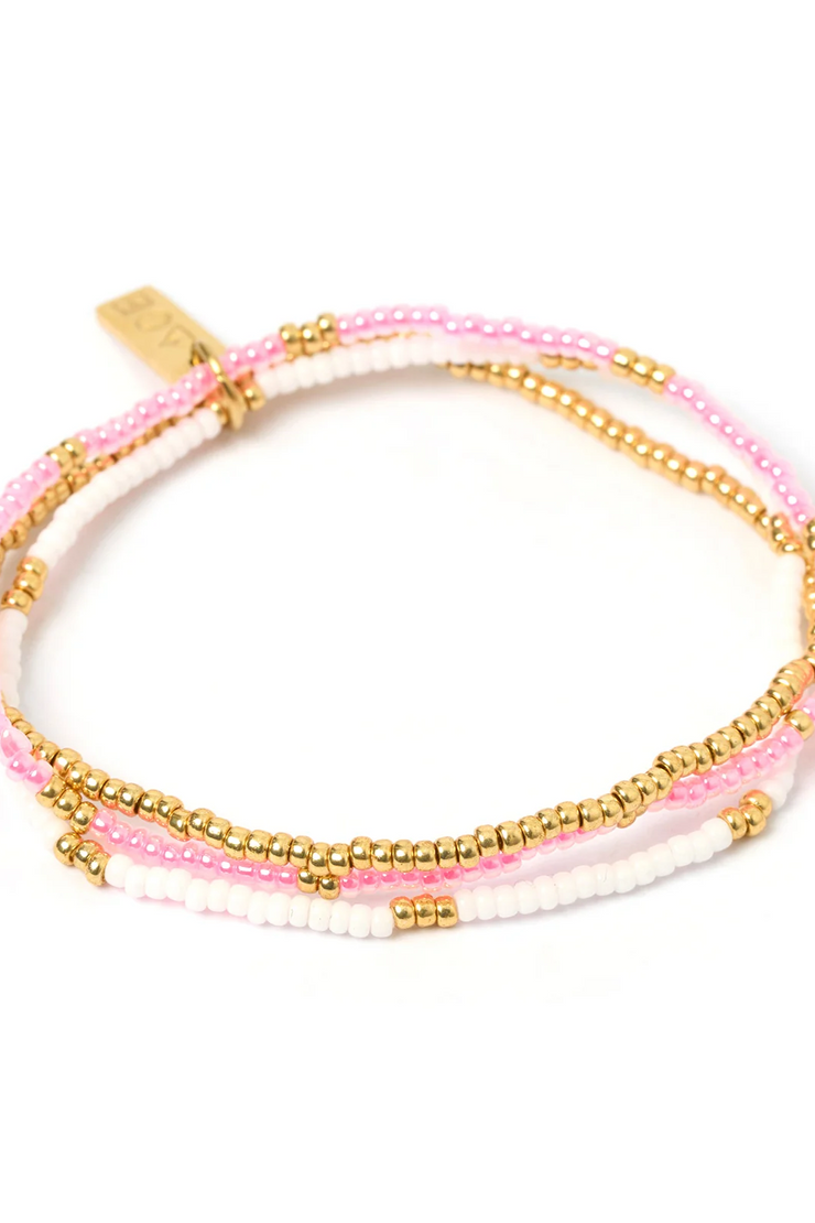 Arms Of Eve Sunny Bracelet Set // Berry