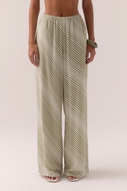 Sovere Vista Pants // Olive Stripe