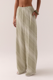 Sovere Vista Pants // Olive Stripe