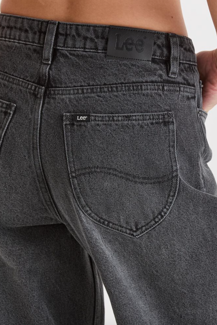 Lee Mid Slouch Jean // Basalt