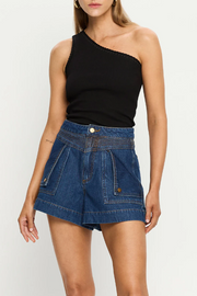 Kivari Celene Denim Short // Indigo