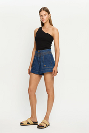Kivari Celene Denim Short // Indigo