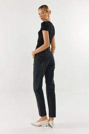 Madison The Label Tammy Baby Tee // Black