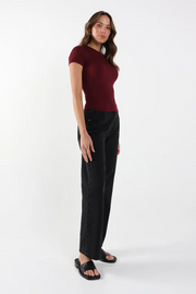 Madison The Label Tammy Baby Tee // Shiraz