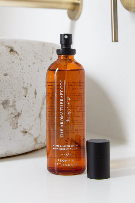 The Aromatherapy Co Home And Linen Spray // Peony & Petitgrain