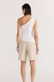 Staple The Label Athena One Shoulder Top // White