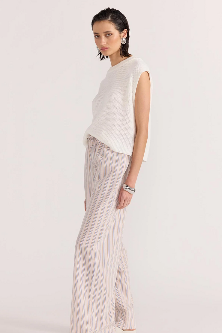 Staple The Label Petra Knit Top // Off White