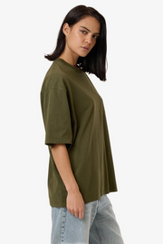 Thrills Spirit Of Reality Oversized Tee // Burnt Olive