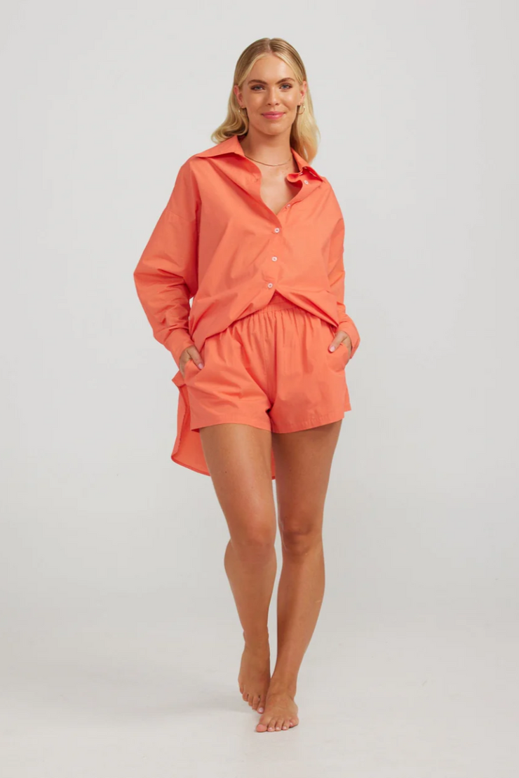 Charlie Holiday Casey Short // Coral