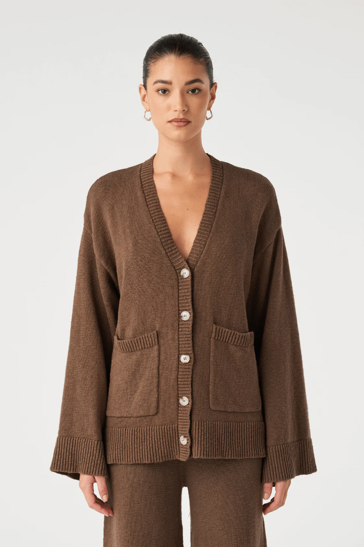 Arcaa Emmet Cardigan // Cacao