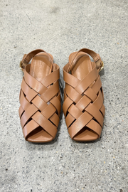 Mollini Brassy Sandal // Deep Tan