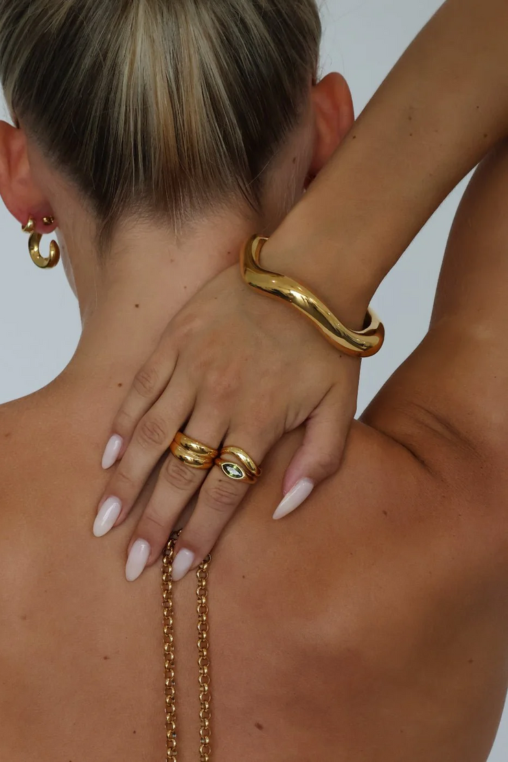 Zaya Eva Bracelet // Gold