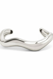 Zaya Eva Wave Bracelet // Silver