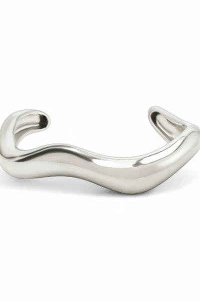 Zaya Eva Wave Bracelet // Silver
