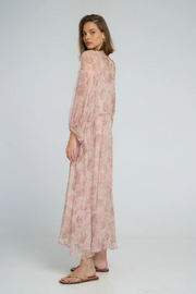 Lilya Verbena Dress // Monet Floral Print