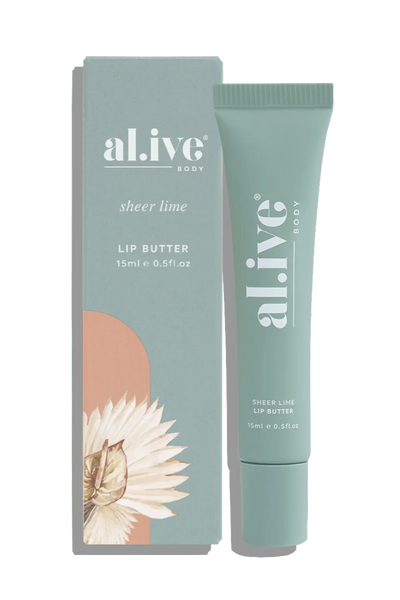 Al.ive Lip Butter // Sheer Lime