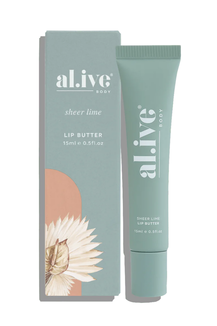 Al.ive Lip Butter // Sheer Lime