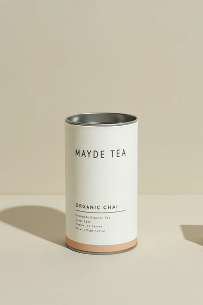 Mayde Tea organic chai // 40 serve tube