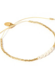 Arms Of Eve Seline Pearl Bracelet  // Gold