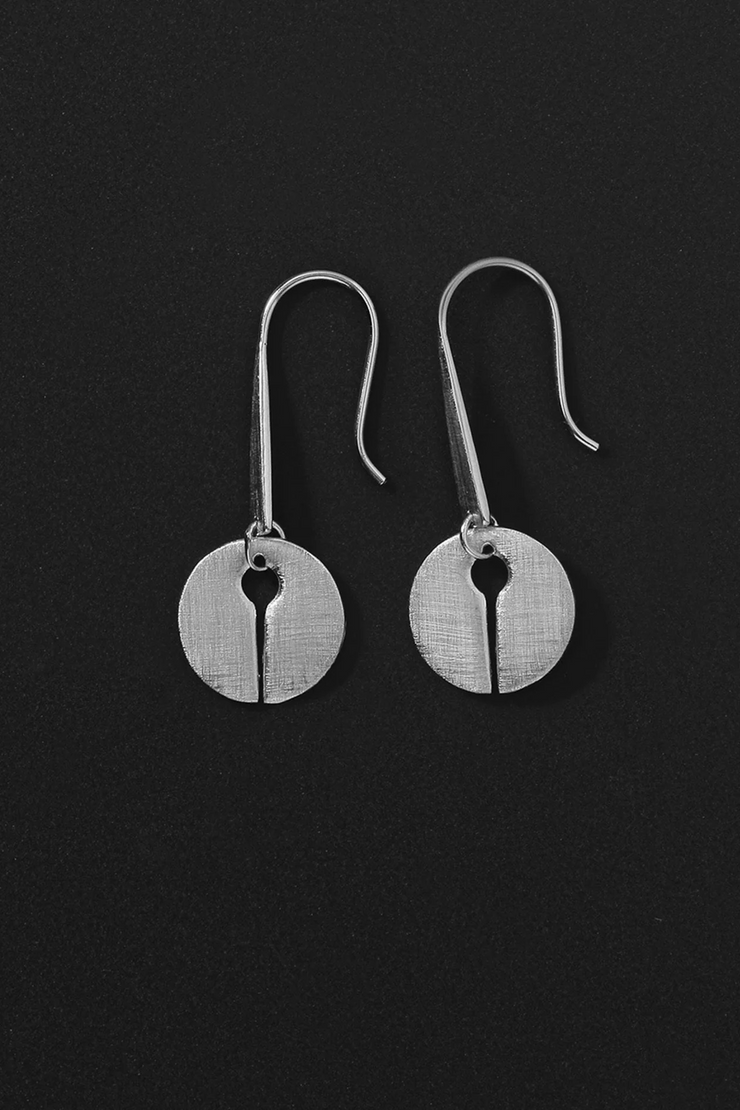 Temple Of The Sun Aegina Earrings // Silver