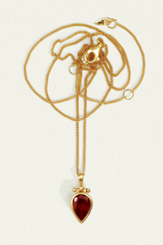 Temple Of The Sun Flame Necklace // Gold Vermeil