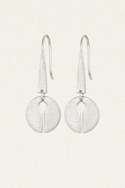 Temple Of The Sun Aegina Earrings // Silver