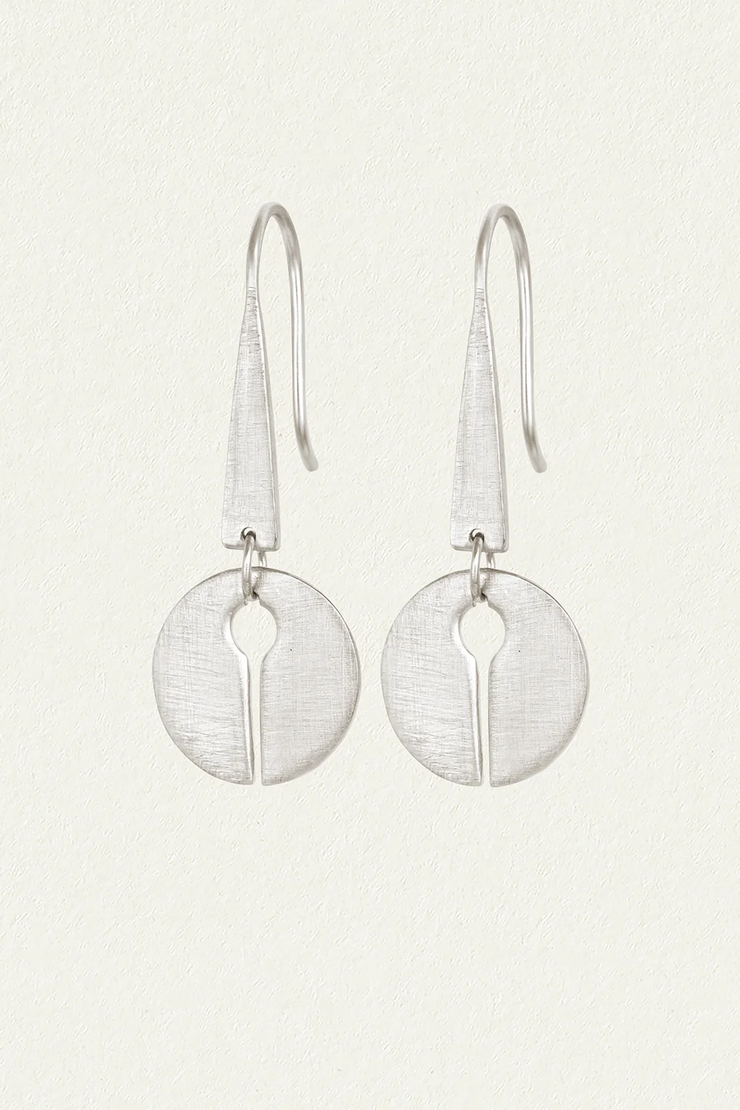 Temple Of The Sun Aegina Earrings // Silver