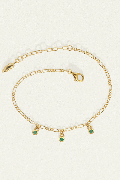 Temple Of The Sun Ceres Bracelet // Gold Vermeil