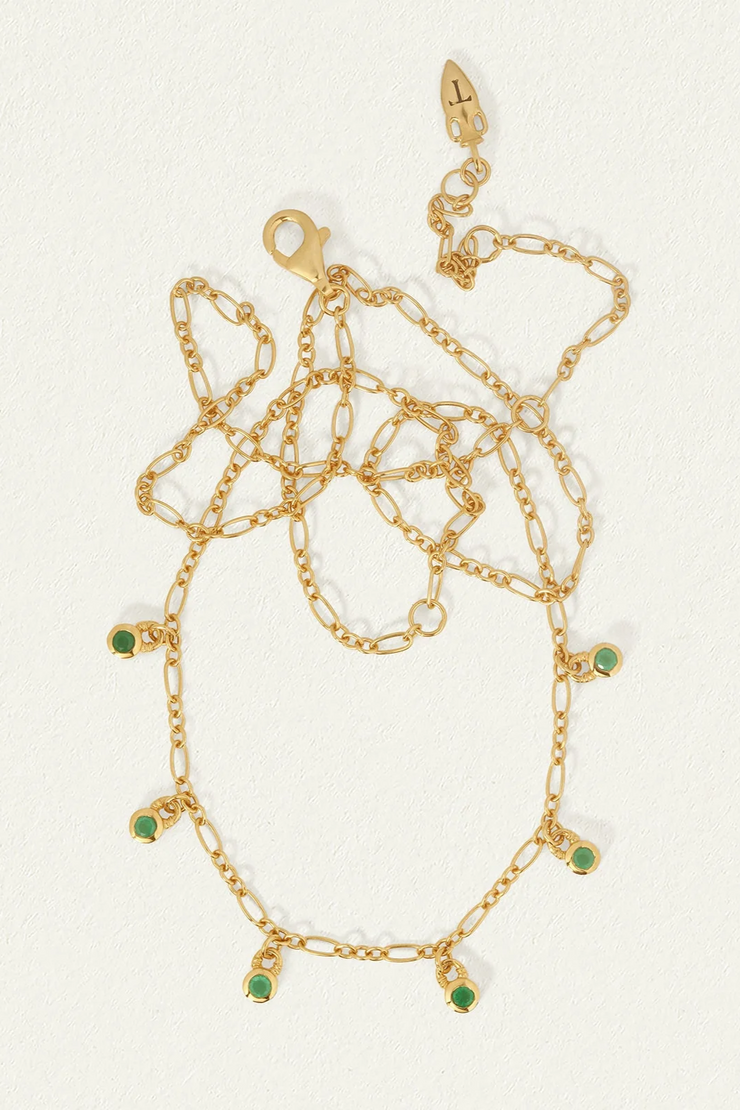 Temple Of The Sun Ceres Necklace // Gold Vermeil