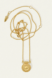 Temple Of The Sun Sunny Necklace // Gold Vermeil