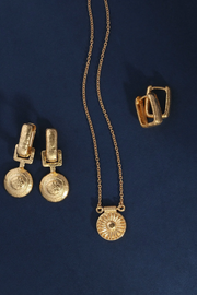 Temple Of The Sun Sunny Necklace // Gold Vermeil