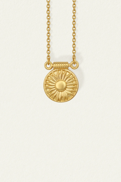 Temple Of The Sun Sunny Necklace // Gold Vermeil