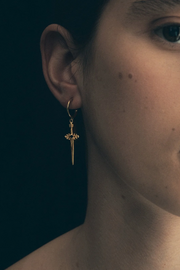Temple Of The Sun Themis Earrings // Gold Vermeil