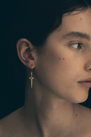 Temple Of The Sun Themis Earrings // Gold Vermeil