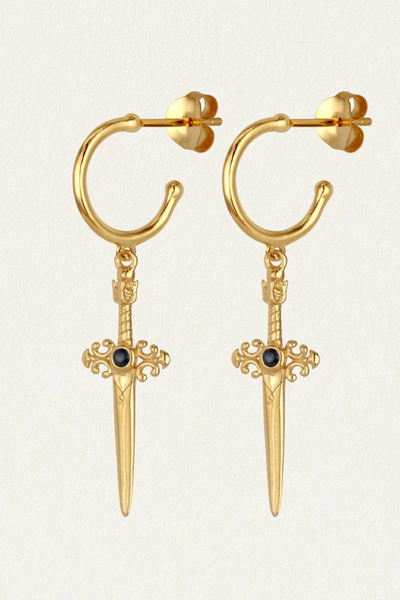 Temple Of The Sun Themis Earrings // Gold Vermeil